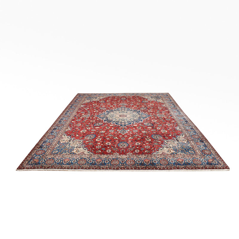 Alfombra persa - Clásica - Real - 398 x 300 cm - rojo