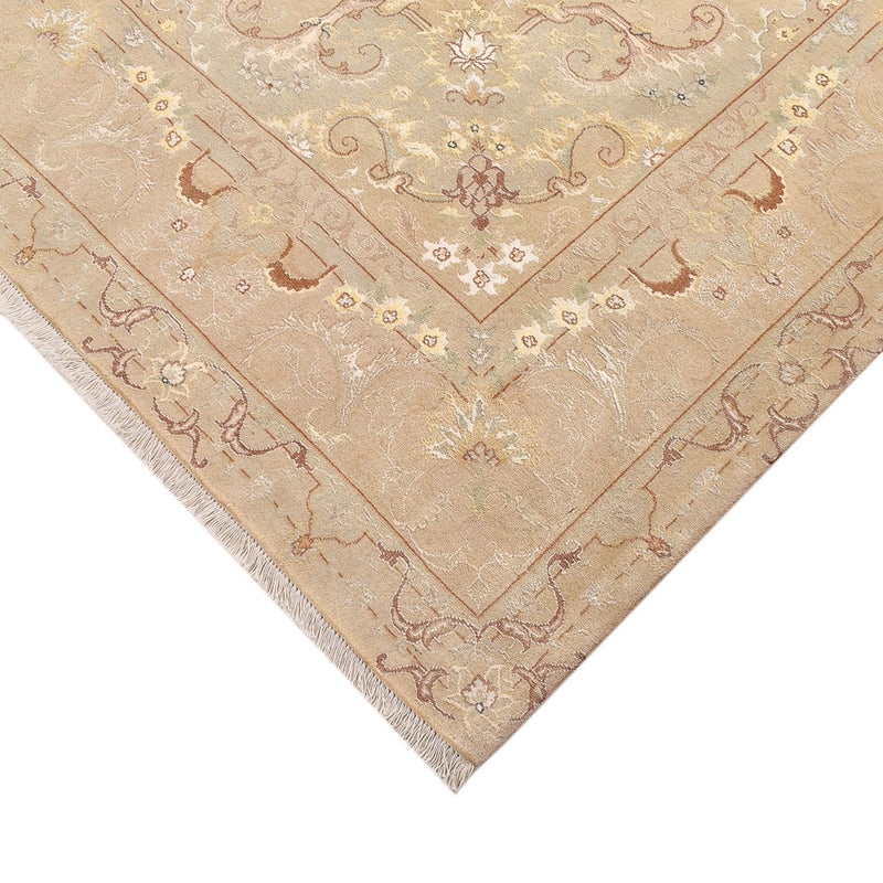 Alfombra Persa - Tabriz - Real - 288 x 200 cm - beige claro