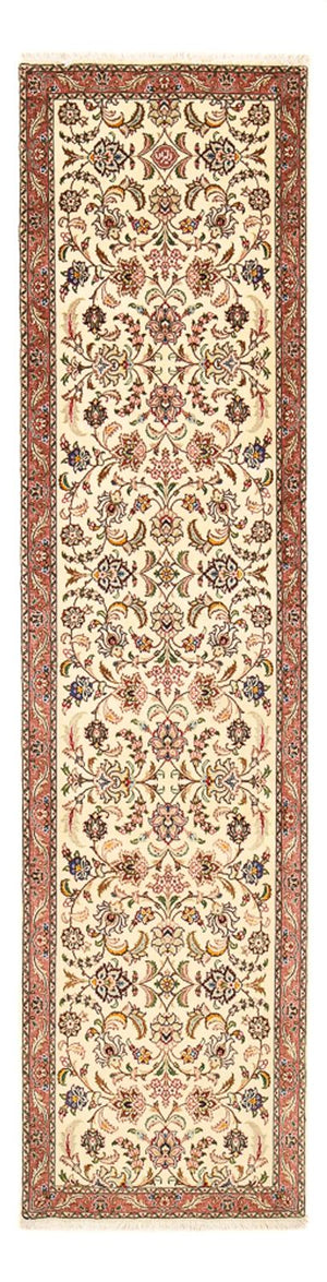 Alfombra de pasillo Alfombra Persa - Tabriz - Real - 284 x 70 cm - beige