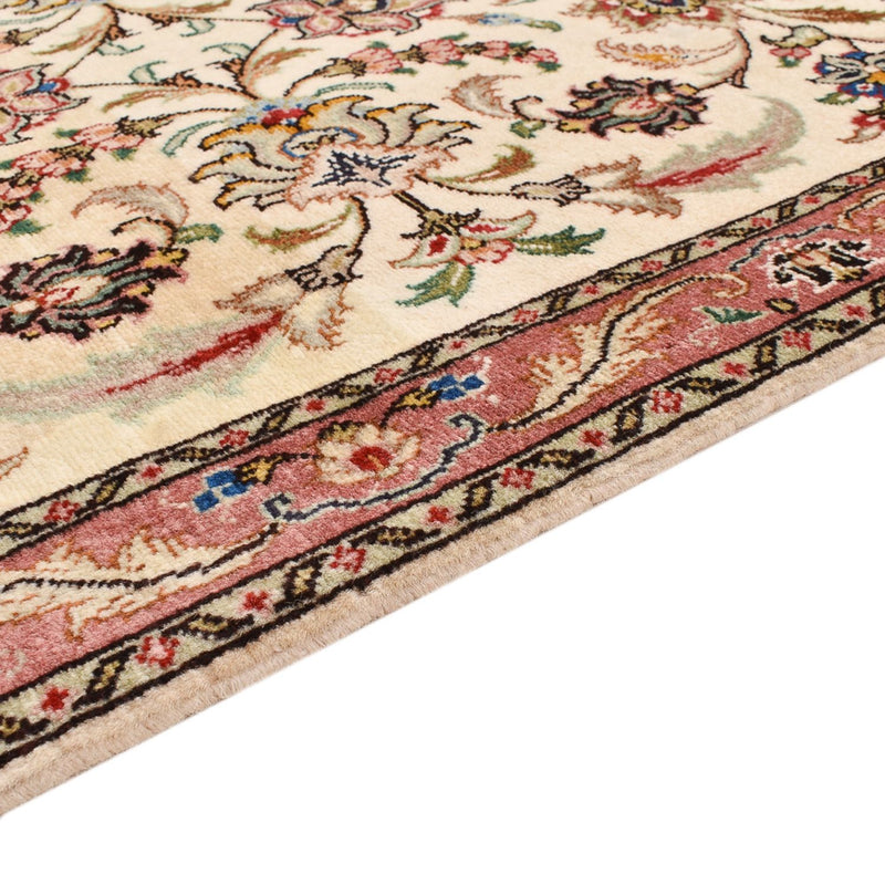 Alfombra de pasillo Alfombra Persa - Tabriz - Real - 284 x 70 cm - beige