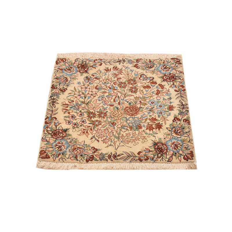 Alfombra persa - Real - 54 x 52 cm - multicolor
