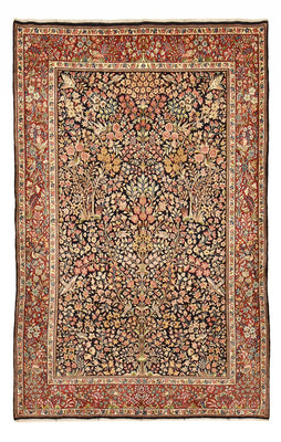 Alfombra persa - Real - 282 x 175 cm - beige oscuro