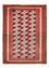Alfombra Belutsch - 130 x 95 cm - multicolor