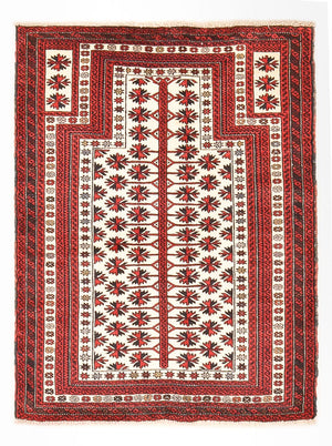 Alfombra Belutsch - 128 x 100 cm - multicolor