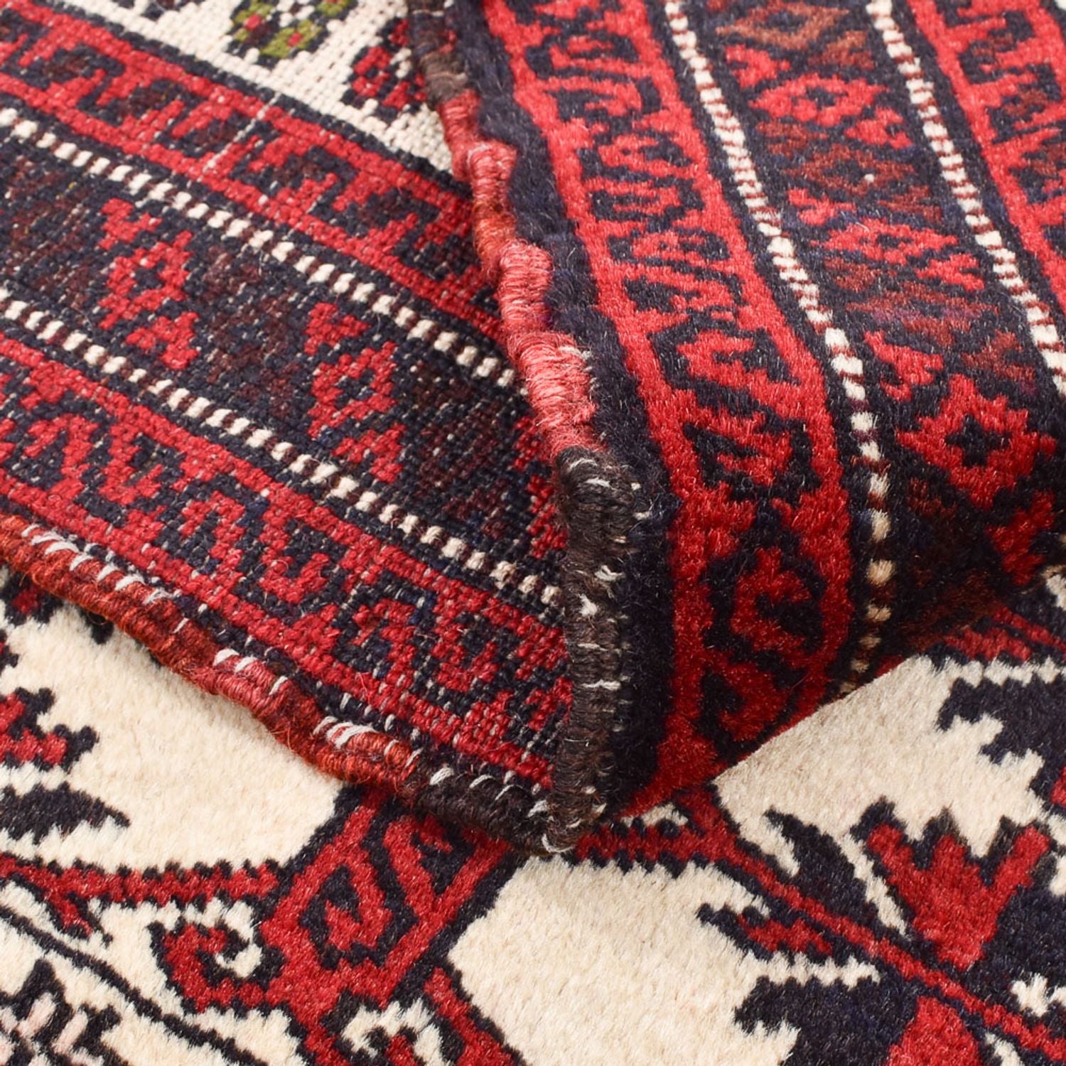 Alfombra Belutsch - 128 x 100 cm - multicolor