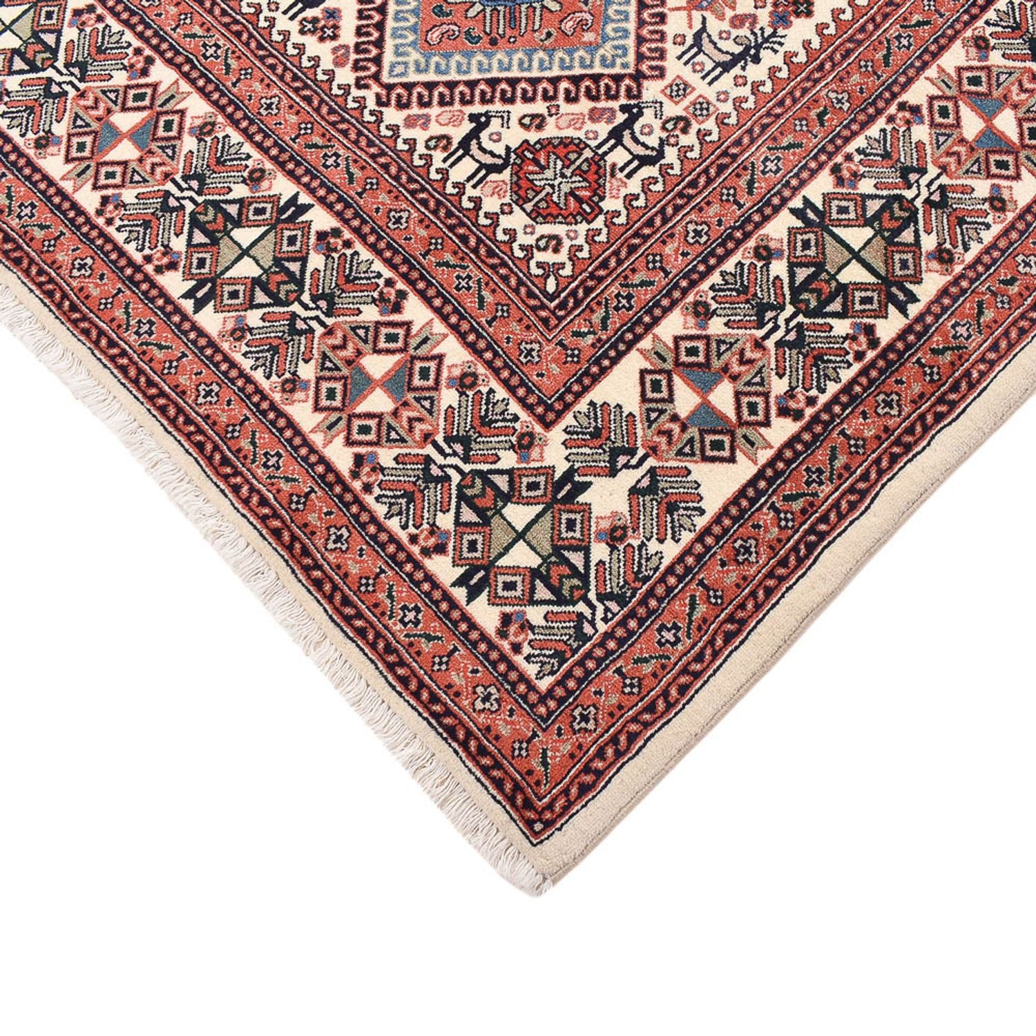 Alfombra Gabbeh - Persa Kashkuli - 307 x 242 cm - óxido
