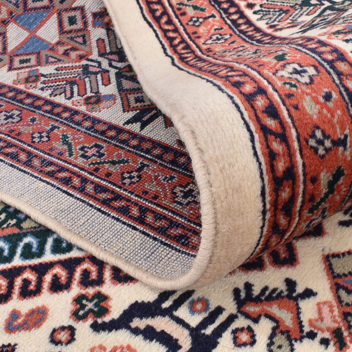 Alfombra Gabbeh - Persa Kashkuli - 307 x 242 cm - óxido