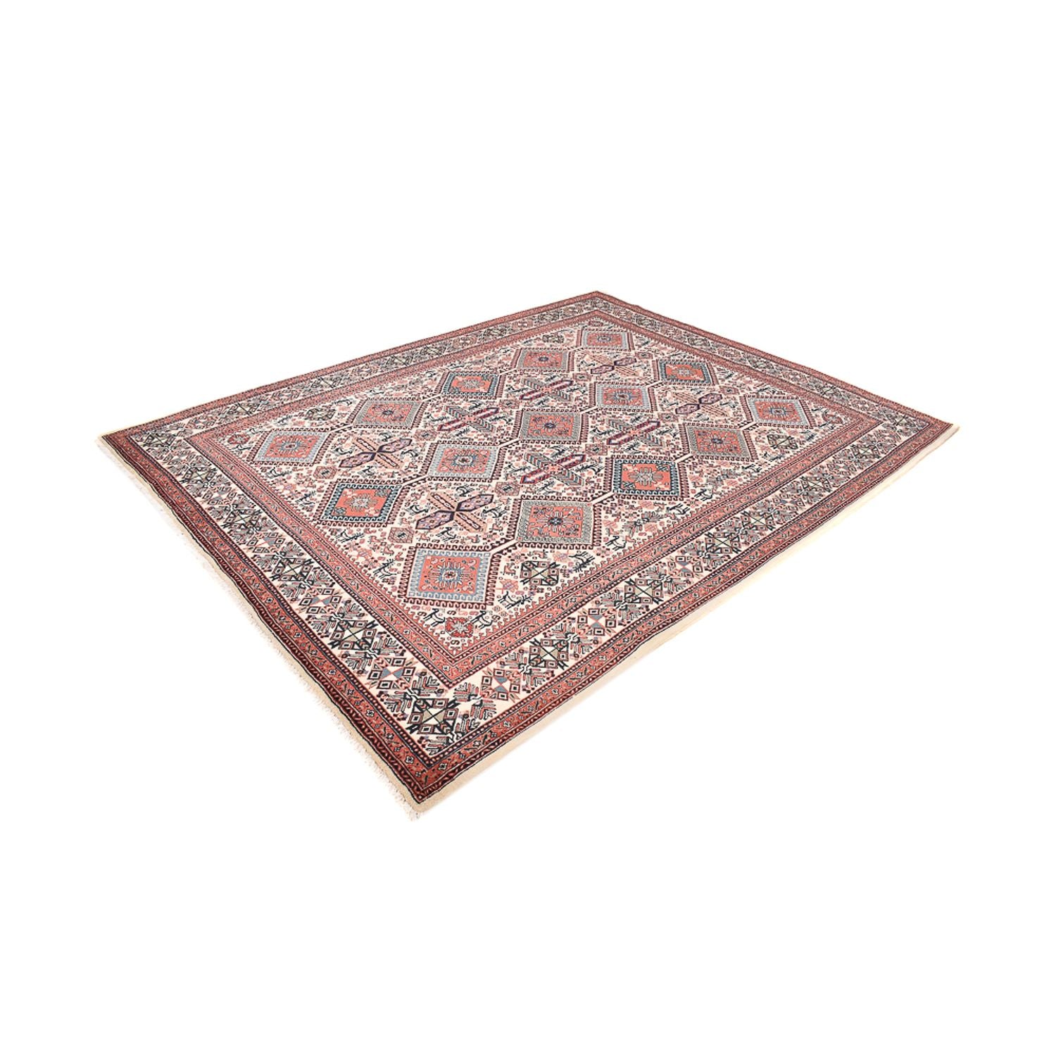 Alfombra Gabbeh - Persa Kashkuli - 307 x 242 cm - óxido