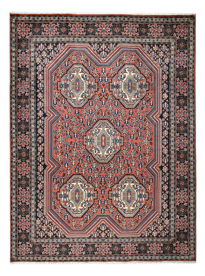 Alfombra persa - Nómada - 343 x 247 cm - rojo claro
