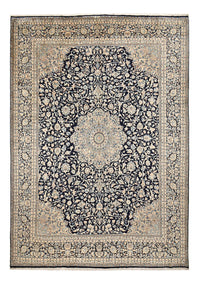 Alfombra persa - Real - 420 x 300 cm - azul oscuro