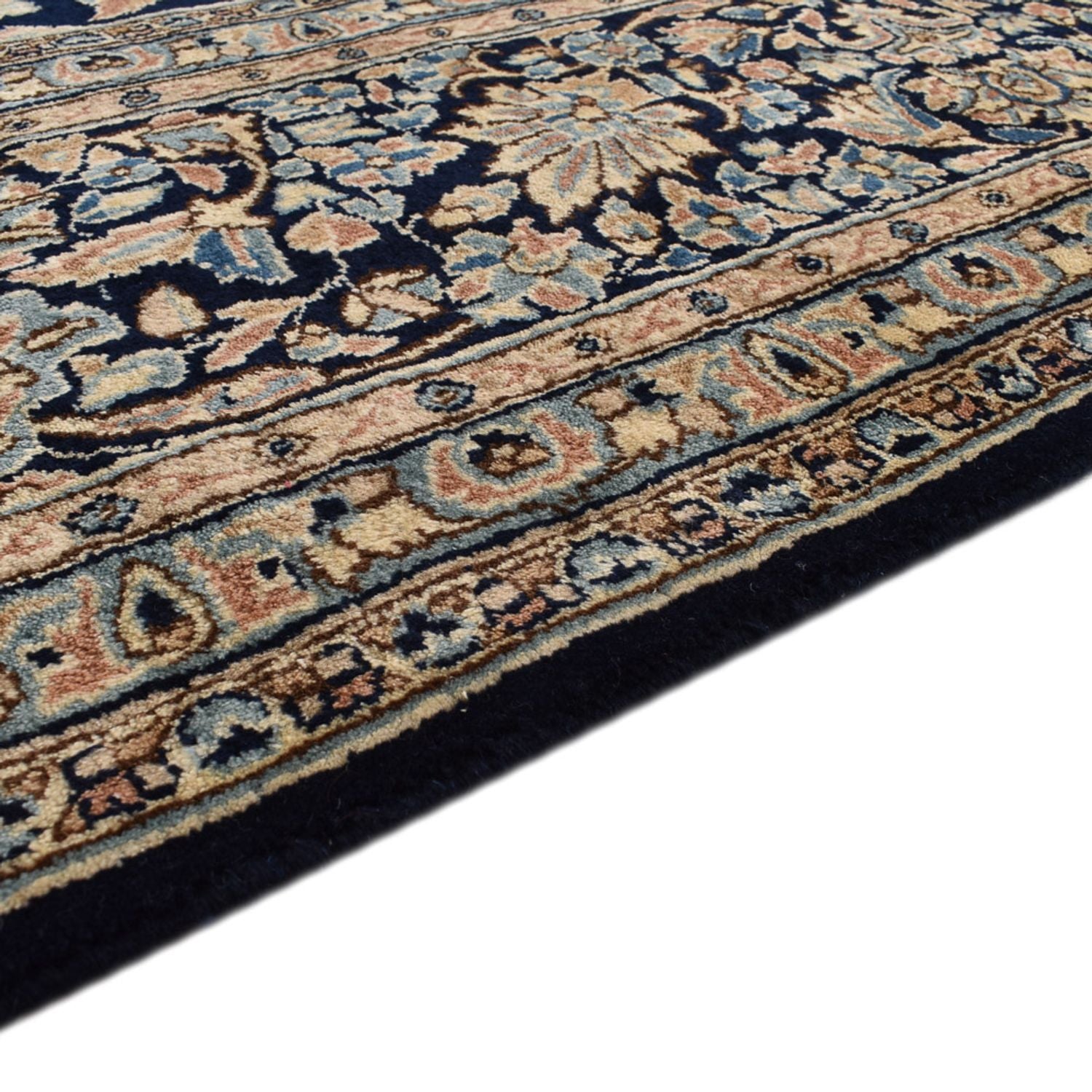 Alfombra persa - Real - 420 x 300 cm - azul oscuro