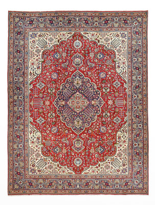 Alfombra Persa - Tabriz - Real - 396 x 298 cm - rojo