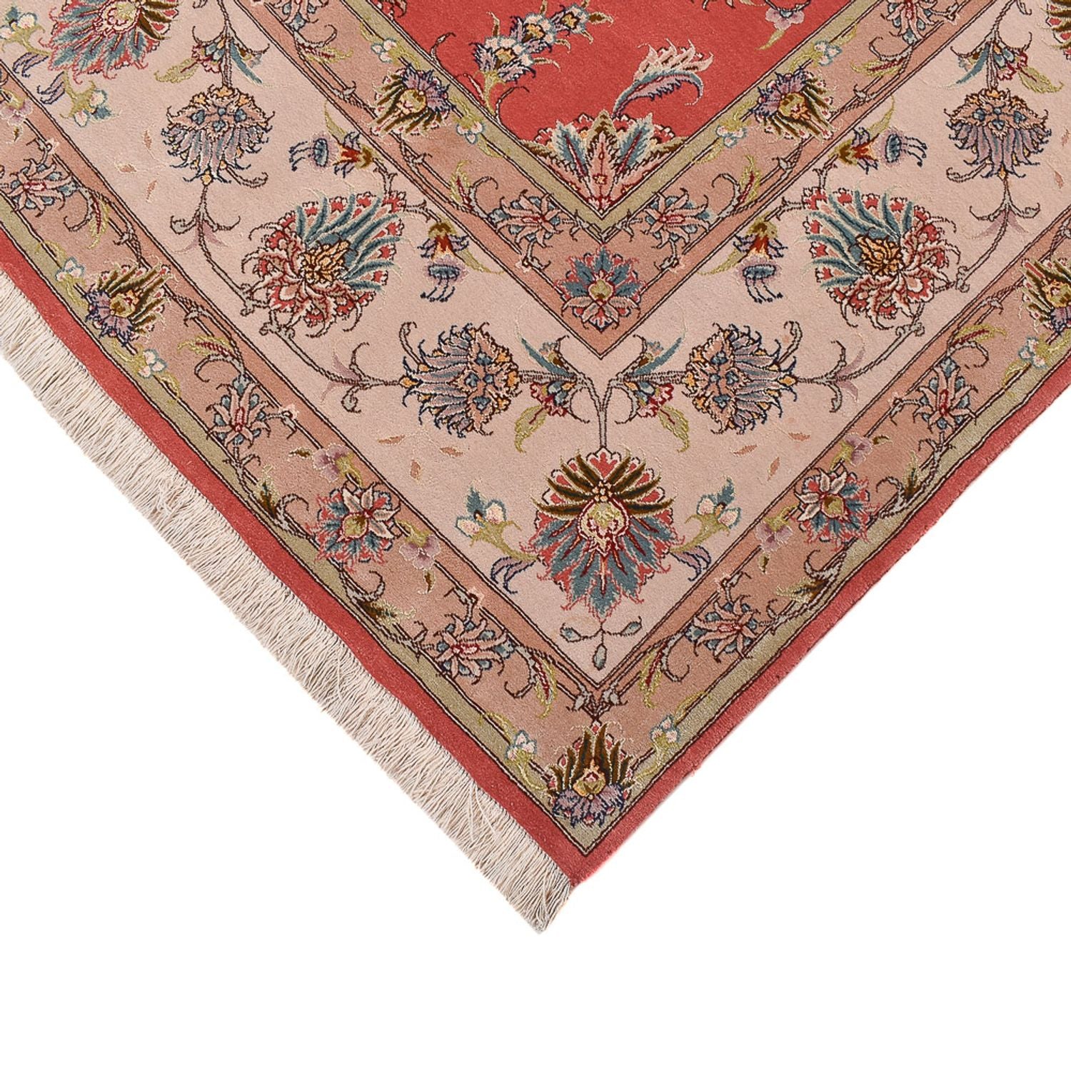 Alfombra Persa - Tabriz - Real - 309 x 242 cm - rojo