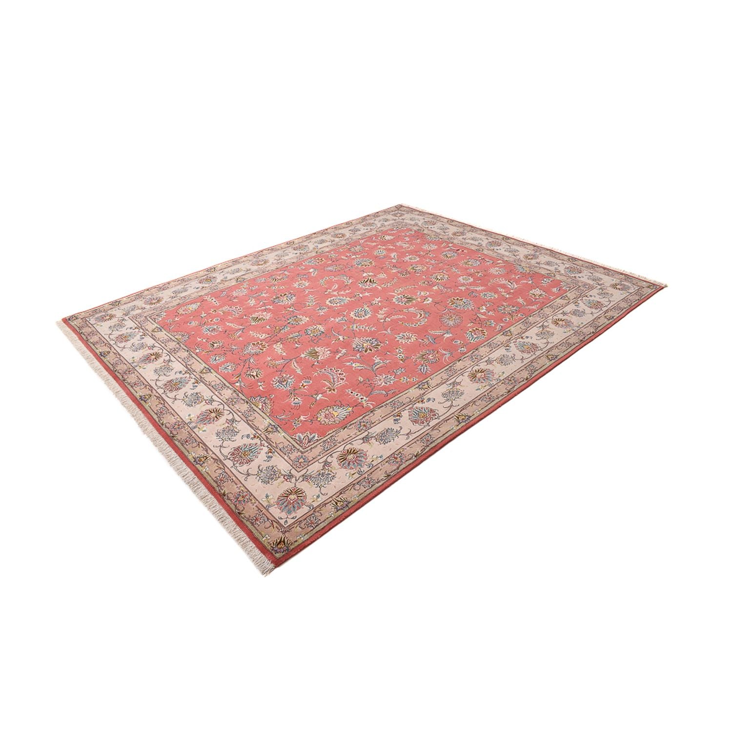 Alfombra Persa - Tabriz - Real - 309 x 242 cm - rojo