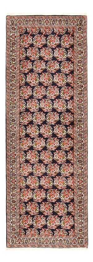 Alfombra de pasillo Alfombra persa - Bidjar - 200 x 70 cm - azul oscuro