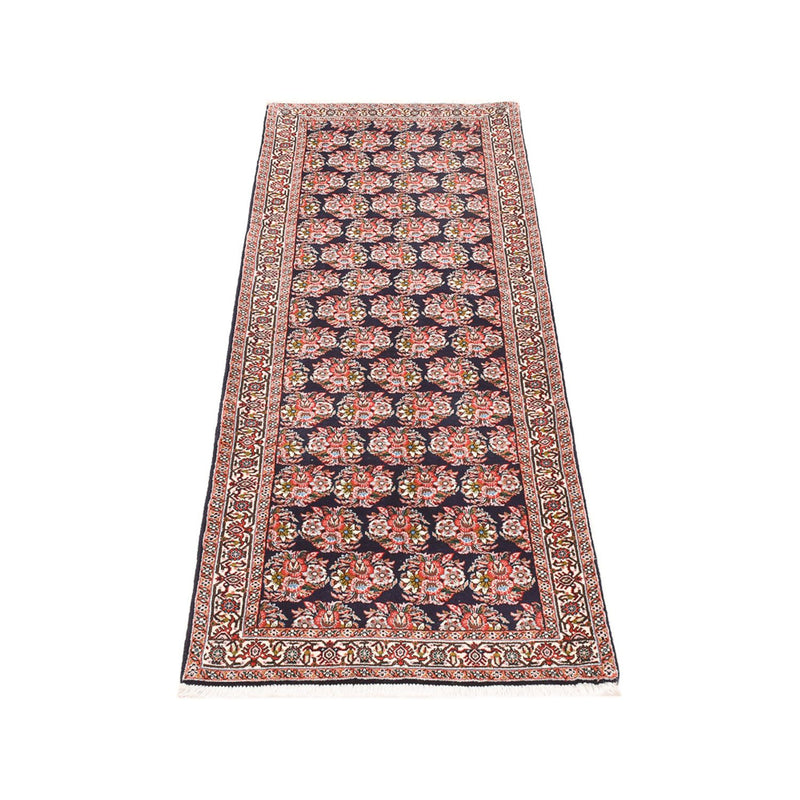 Alfombra de pasillo Alfombra persa - Bidjar - 200 x 70 cm - azul oscuro
