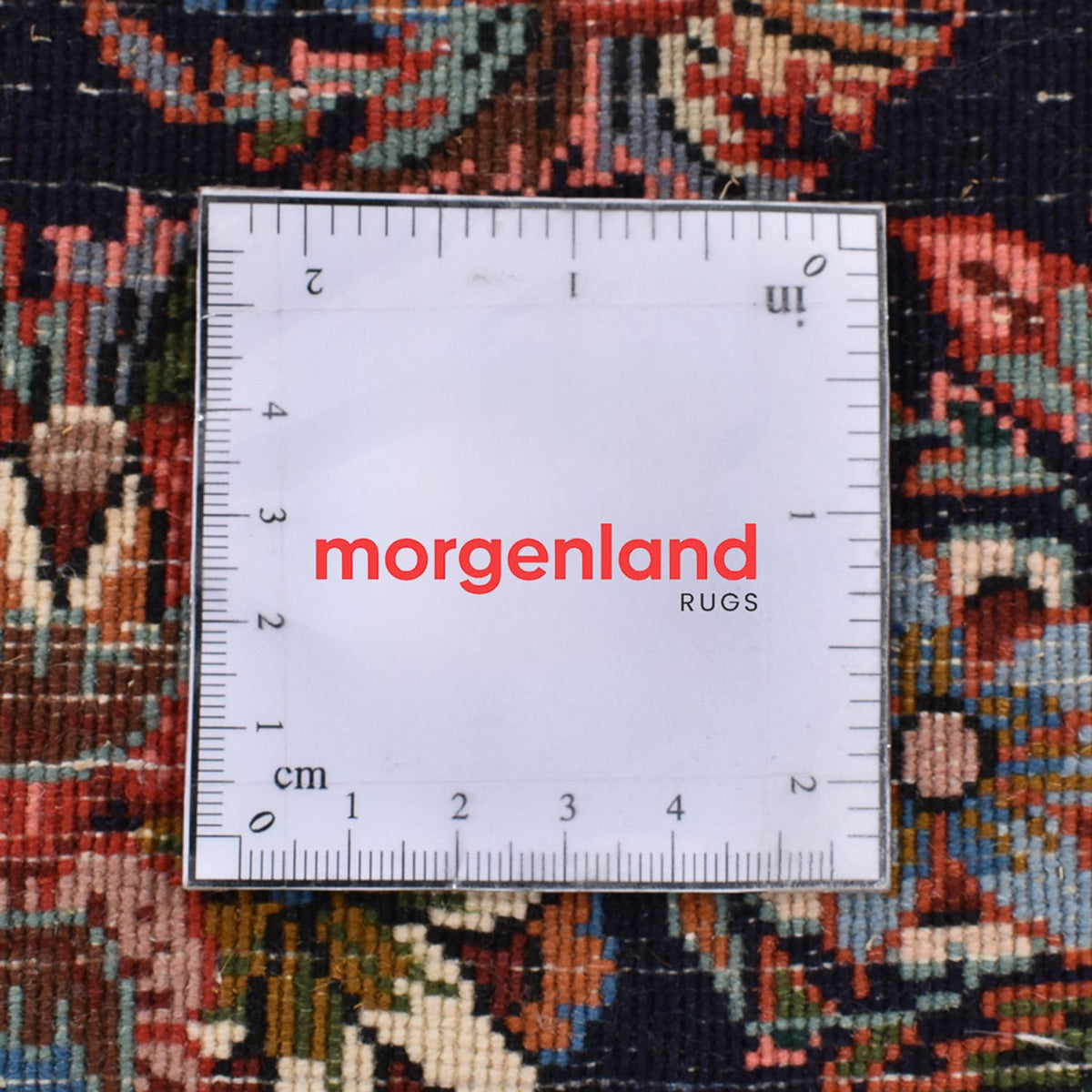 Alfombra de pasillo Alfombra persa - Bidjar - 200 x 70 cm - azul oscuro