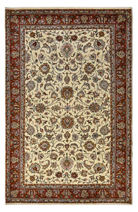 Alfombra persa - Clásica - 307 x 200 cm - beige claro