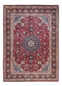 Alfombra persa - Keshan - 340 x 245 cm - rojo oscuro