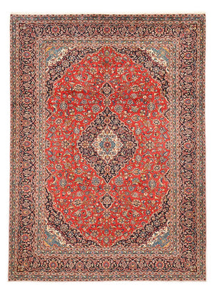 Alfombra persa - Keshan - 385 x 289 cm - rojo