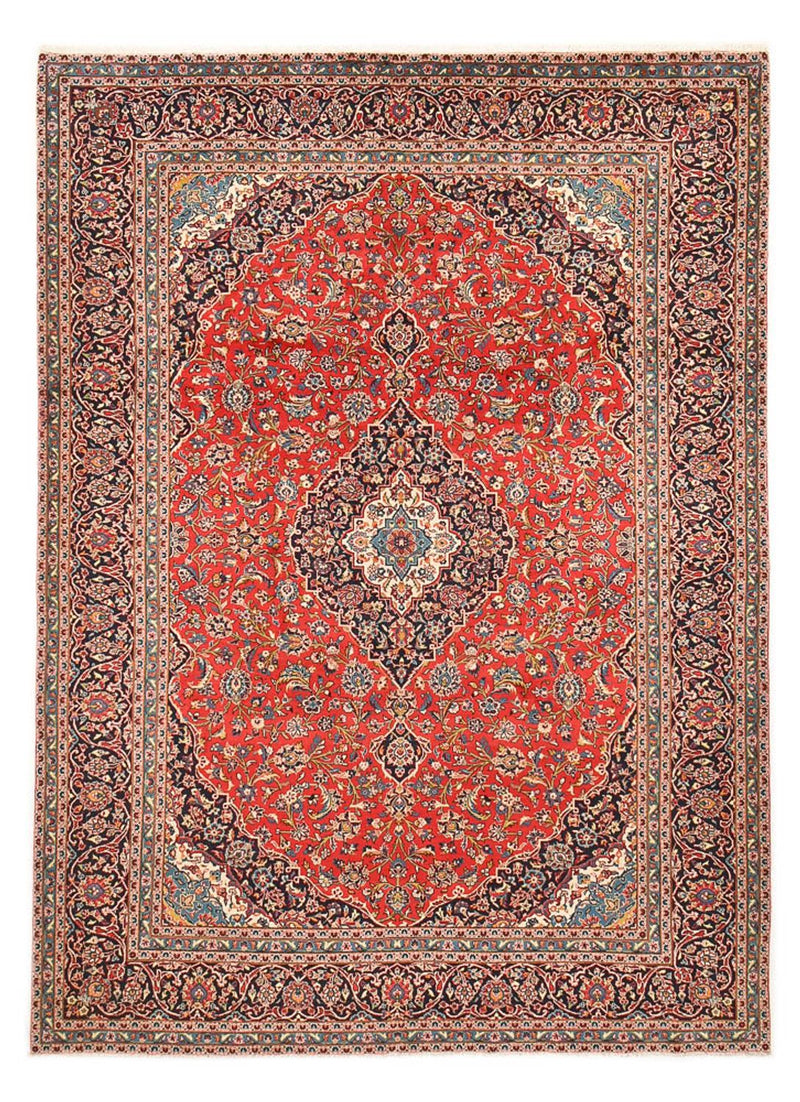 Alfombra persa - Keshan - 385 x 289 cm - rojo