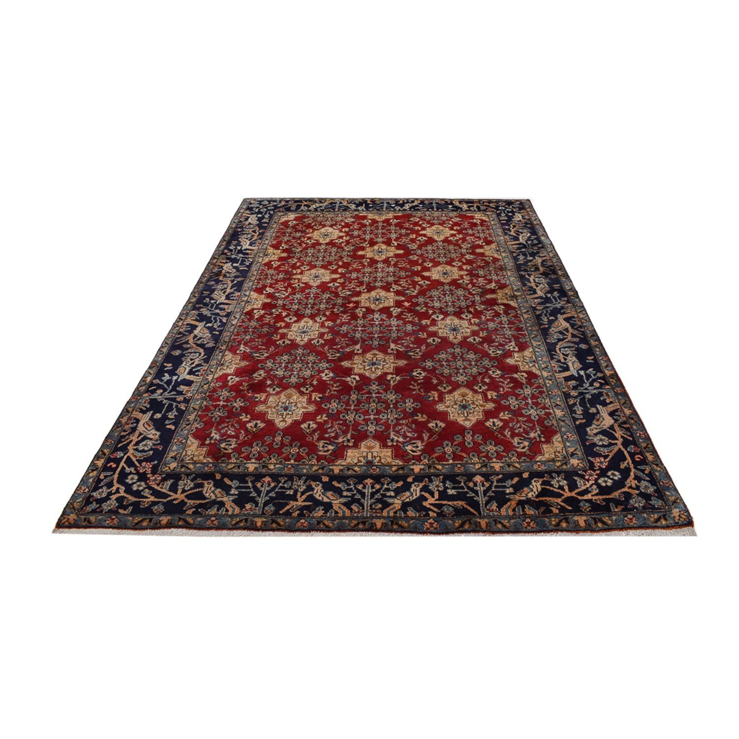 Alfombra persa - Clásica - 260 x 191 cm - rojo