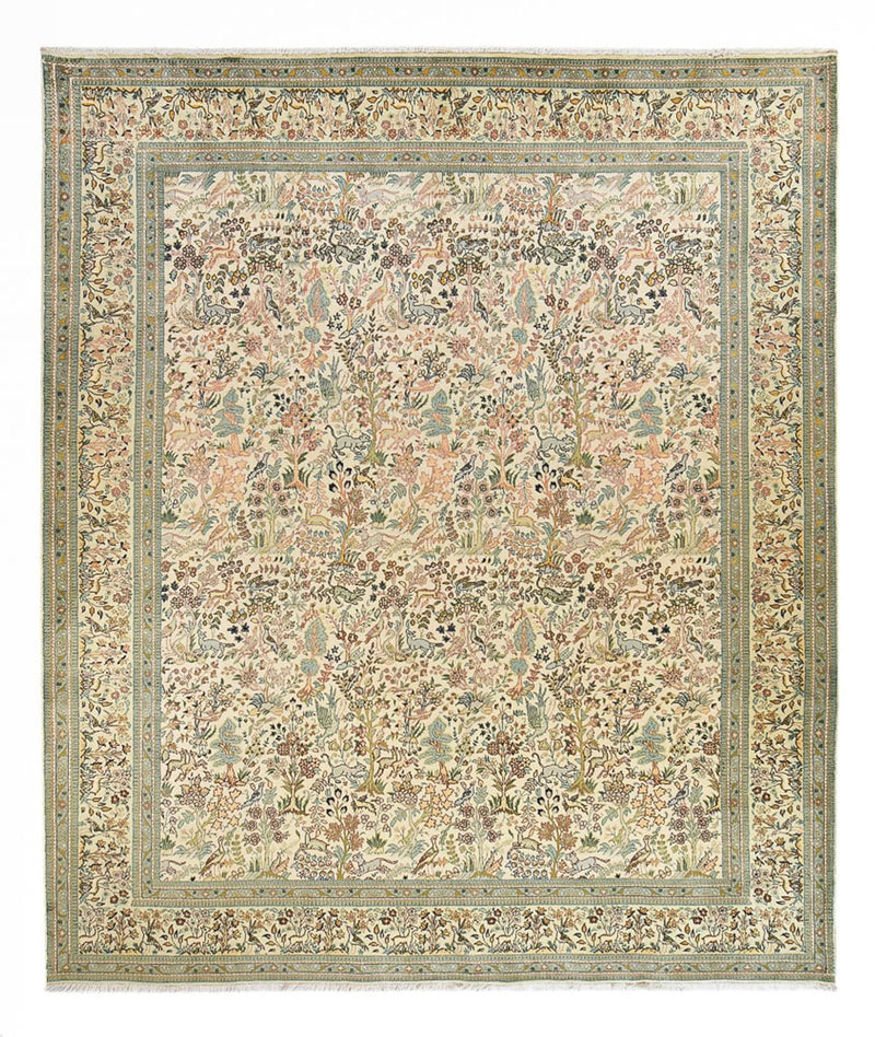 Alfombra persa - Clásica forma especial  - 365 x 302 cm - verde claro