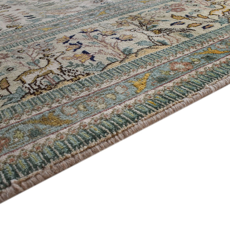 Alfombra persa - Clásica forma especial  - 365 x 302 cm - verde claro
