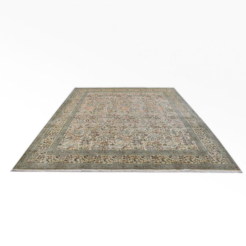 Alfombra persa - Clásica forma especial  - 365 x 302 cm - verde claro