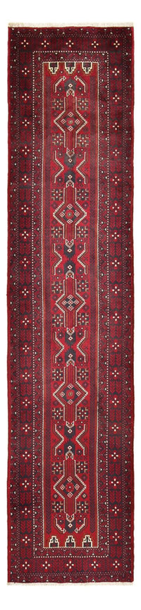 Alfombra de pasillo Alfombra Belutsch - 414 x 97 cm - rojo