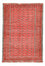 Alfombra Belutsch - 196 x 134 cm - rojo