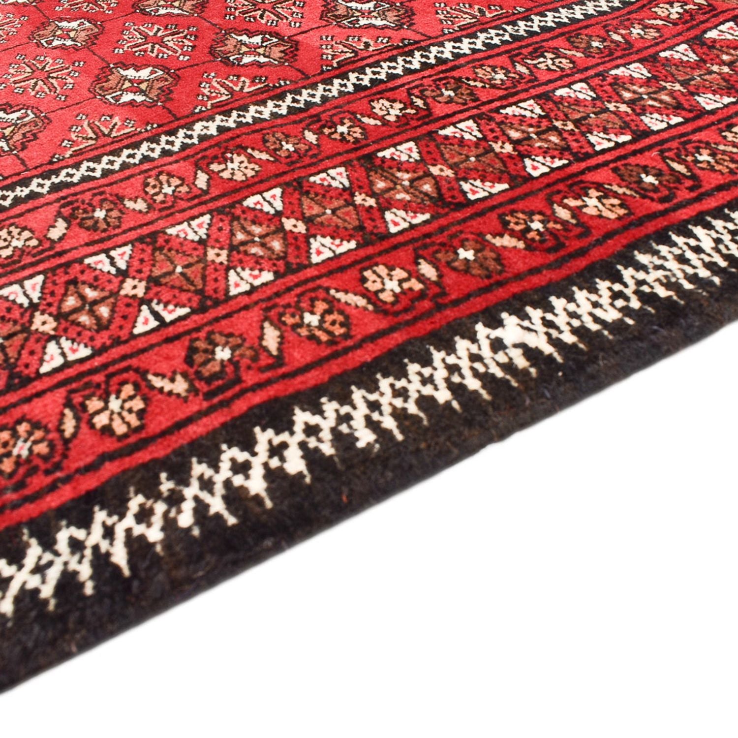Alfombra Belutsch - 196 x 134 cm - rojo