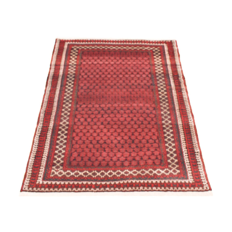 Alfombra Belutsch - 141 x 94 cm - rojo