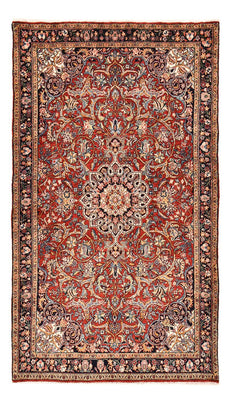 Alfombra persa - Bidjar - 225 x 132 cm - rojo