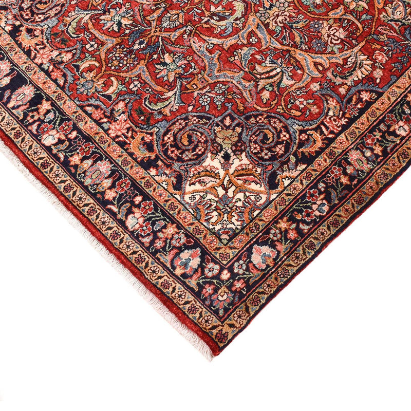 Alfombra persa - Bidjar - 225 x 132 cm - rojo