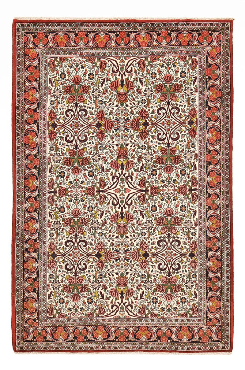 Alfombra persa - Bidjar - 214 x 142 cm - crema