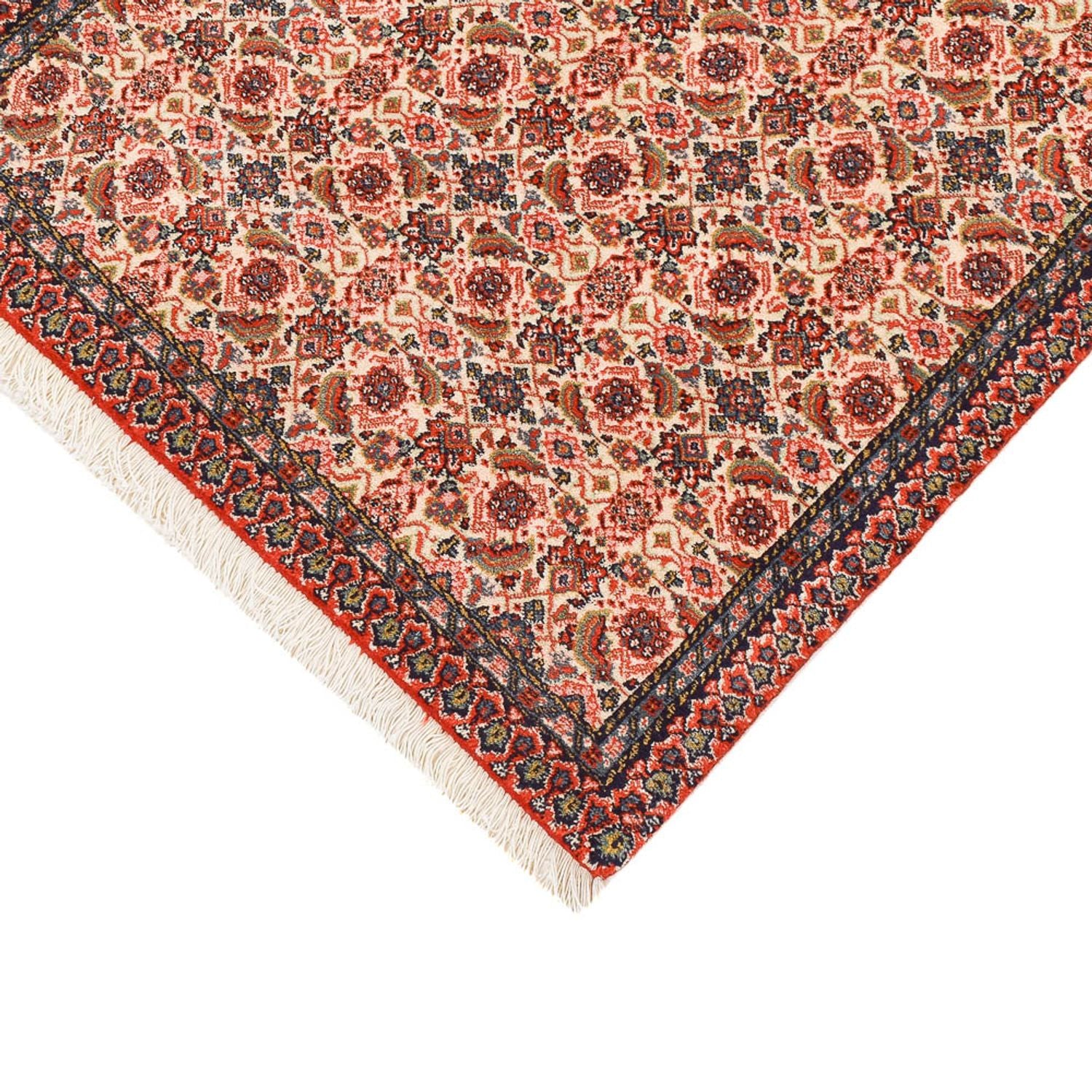 Alfombra de pasillo Alfombra persa - Tabriz - 282 x 83 cm - rojo claro