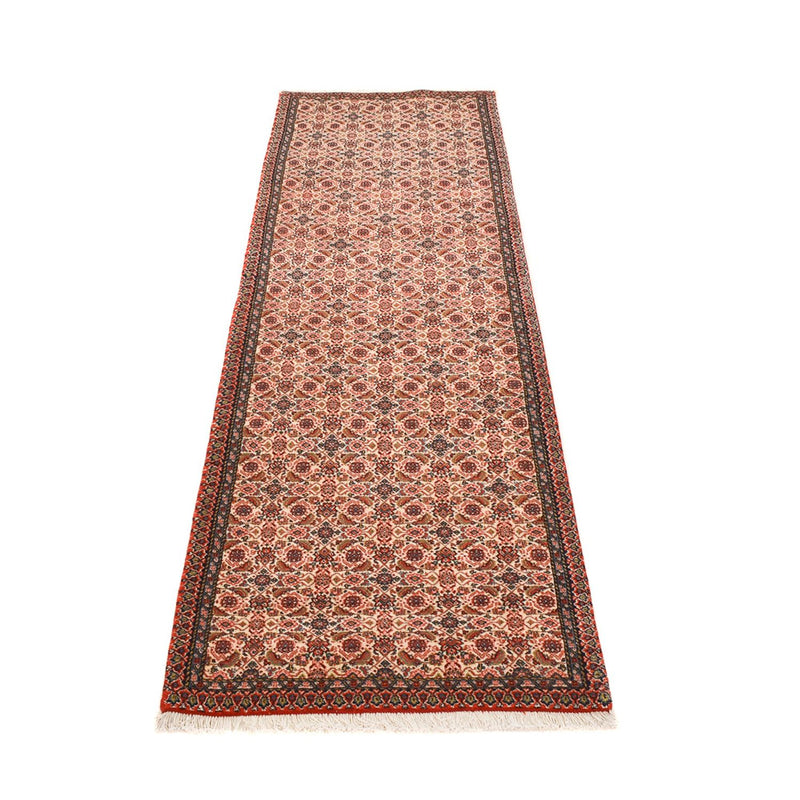 Alfombra de pasillo Alfombra persa - Tabriz - 282 x 83 cm - rojo claro