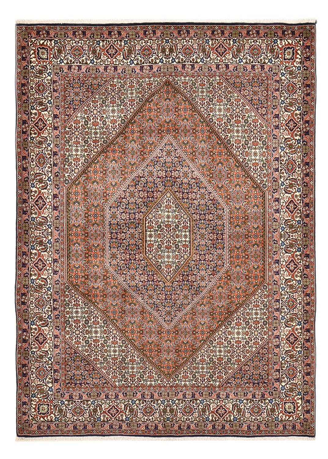Alfombra persa - Bidjar - 238 x 173 cm - óxido