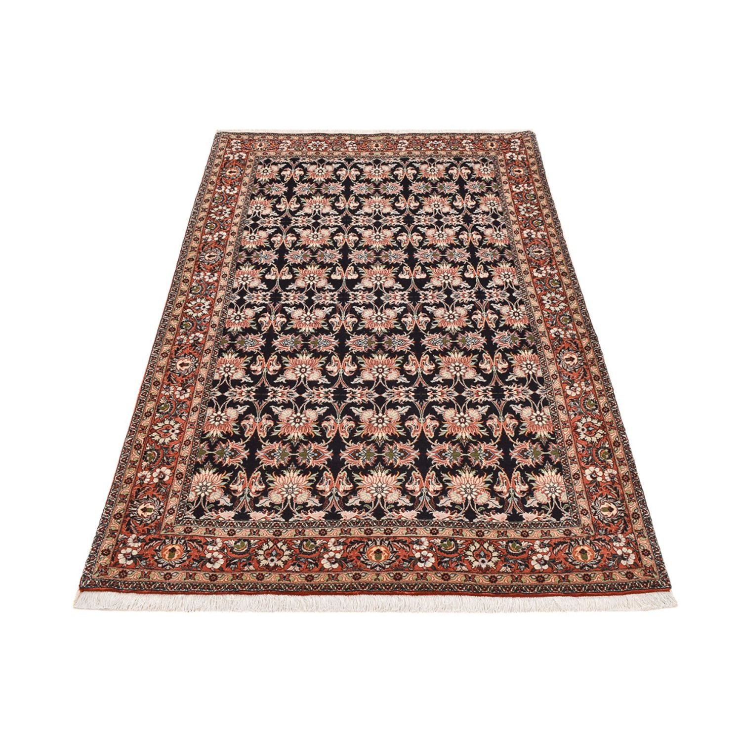 Alfombra persa - Bidjar - 223 x 140 cm - azul oscuro