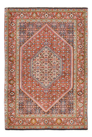 Alfombra persa - Bidjar - 165 x 111 cm - óxido
