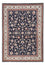 Alfombra persa - Clásica - Real - 342 x 243 cm - azul oscuro