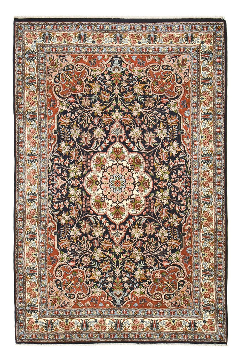 Alfombra persa - Bidjar - 304 x 200 cm - azul oscuro