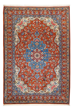 Alfombra persa - Nómada - 301 x 207 cm - rojo