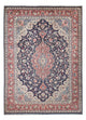 Alfombra persa - Clásica - Real - 408 x 300 cm - azul oscuro