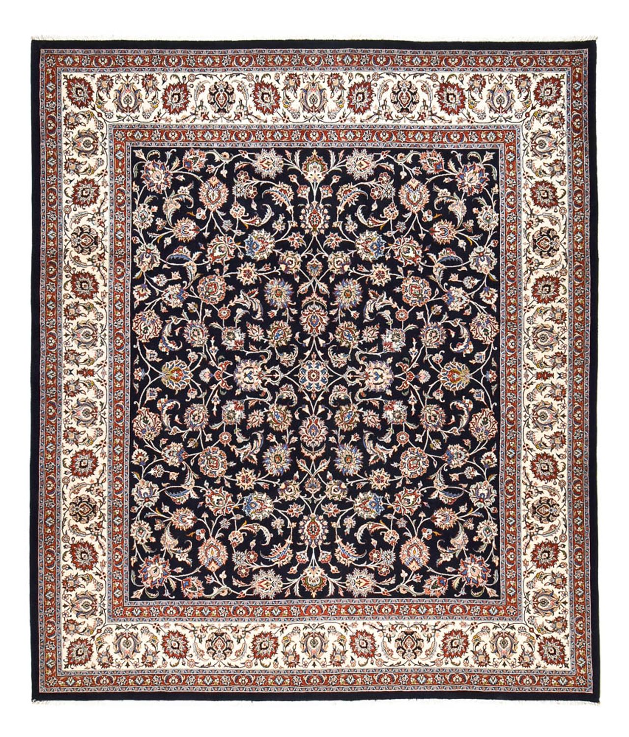 Alfombra persa - Clásica - 350 x 301 cm - azul oscuro