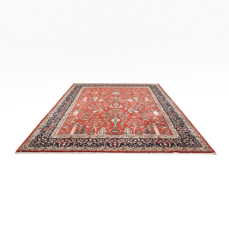 Alfombra persa - Clásica - Real - 398 x 298 cm - rojo