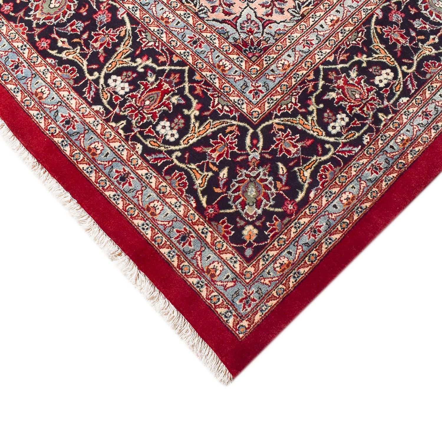Alfombra persa - Keshan - 355 x 255 cm - rojo