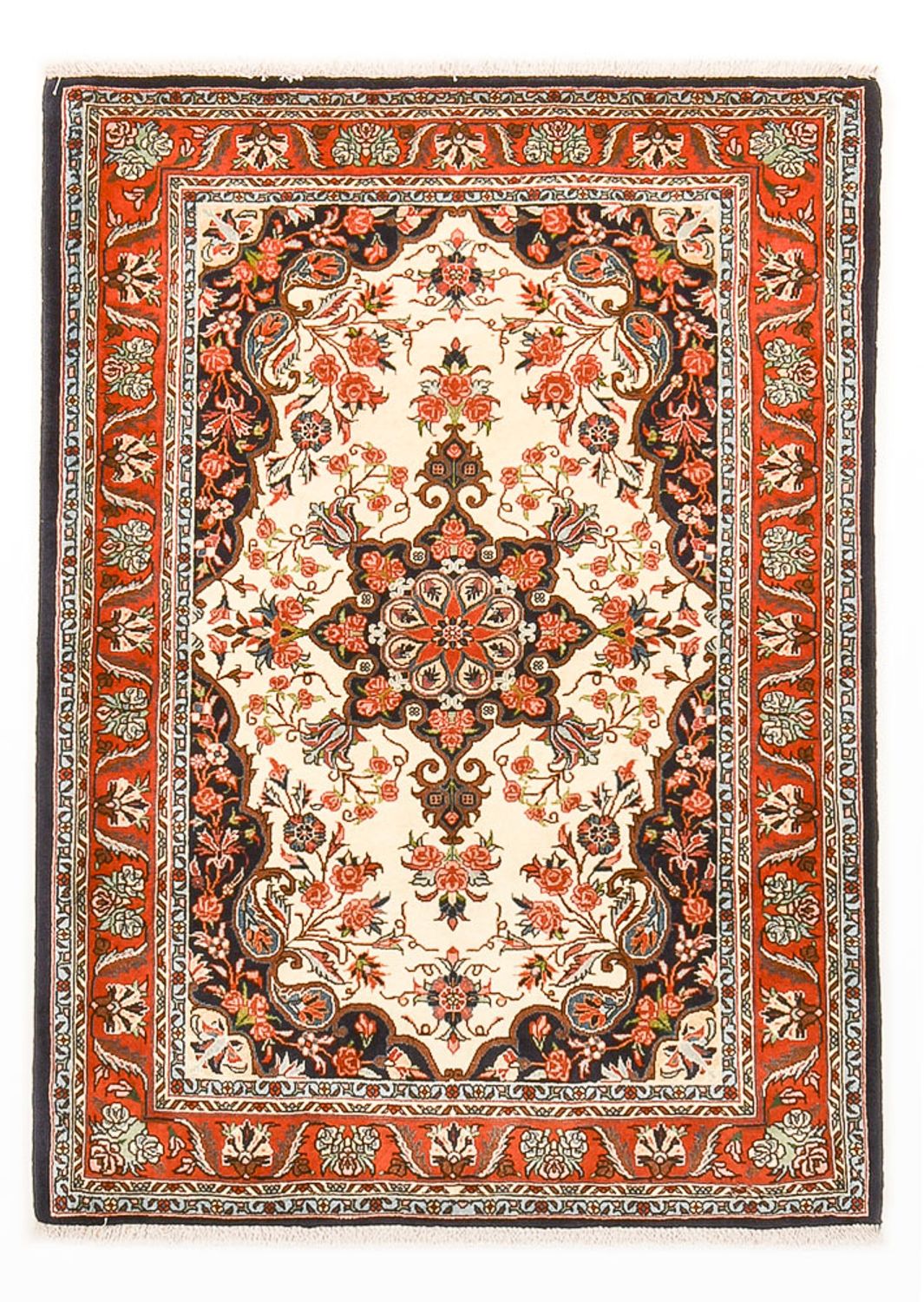 Alfombra persa - Bidjar - 148 x 110 cm - beige