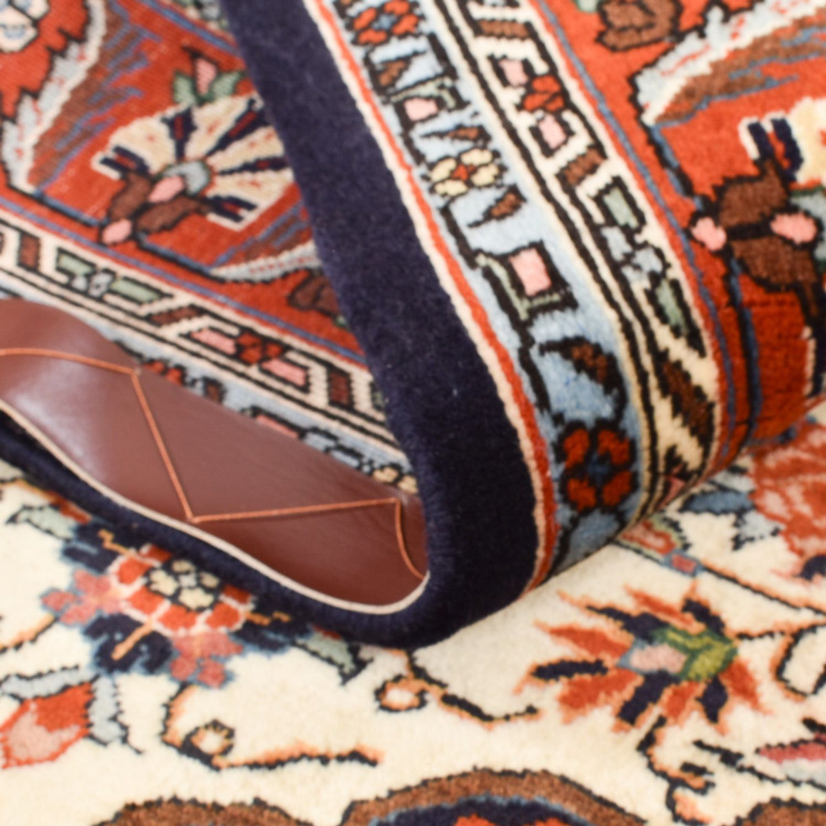 Alfombra persa - Bidjar - 148 x 110 cm - beige